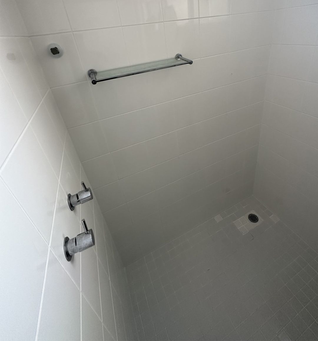 After epoxy regrout